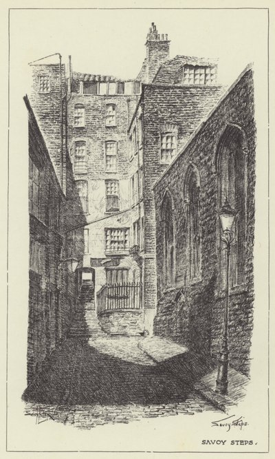 Scalini di Savoy da Alan Stapleton
