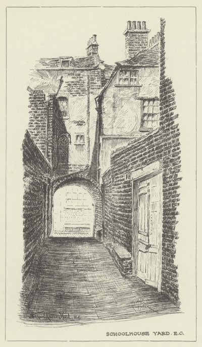 Schoolhouse Yard, EC da Alan Stapleton