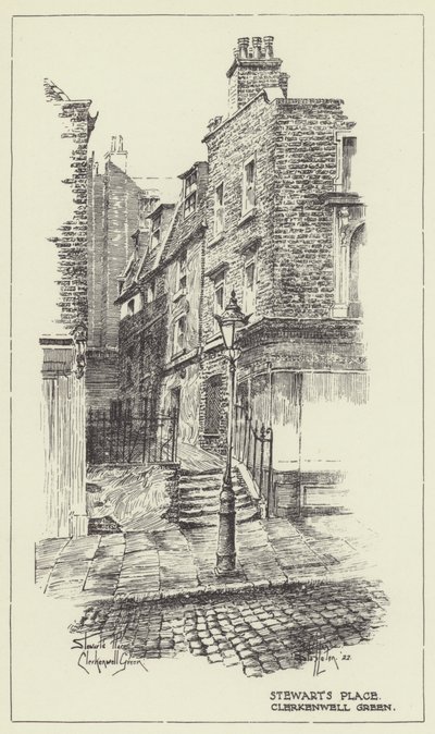 Stewarts Place, Clerkenwell Green da Alan Stapleton
