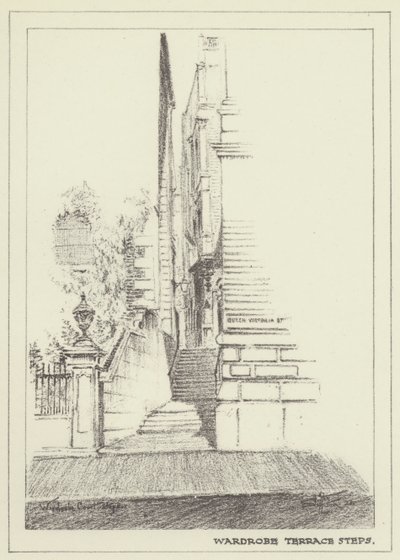 Scalini di Wardrobe Terrace da Alan Stapleton