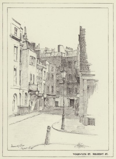 Warwick Street, Regent Street da Alan Stapleton