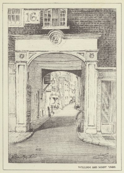 William and Mary Yard da Alan Stapleton