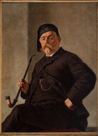 Uomo con Pipa da Albano Lugli