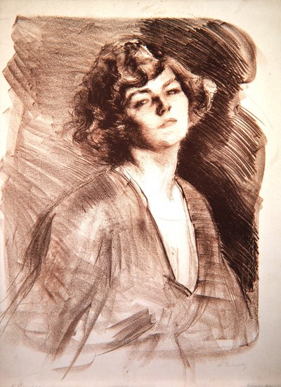 Enid a Rustington, 1920 da Albert de Belleroche