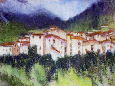 Paesaggio alpino, di Alberico Balbi Valier (1869-1910 circa) da Alberico Balbi Valier