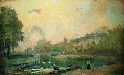 Lungo la Senna da Albert Charles Lebourg