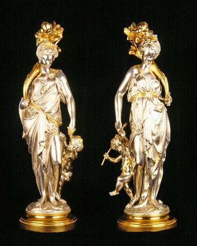 Cerere e Bacco da Albert Ernest Carrier Belleuse