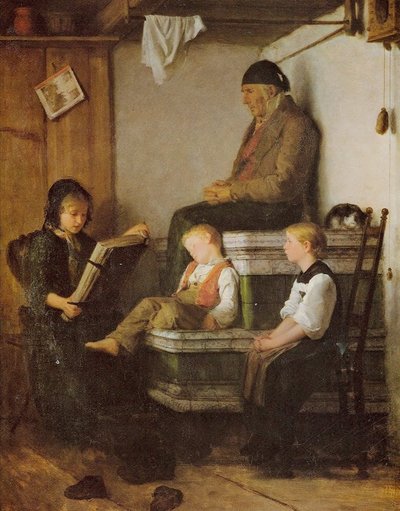 Domenica pomeriggio da Albert Anker