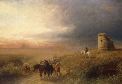 Tramonto in Campagna da Albert Arnz