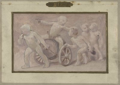 Bozzetto per la Salle des Fêtes all