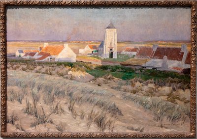 Sera sulla duna, Mariakerke-on-Sea da Albert Baertsoen