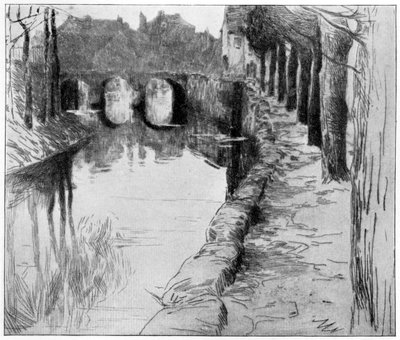 Vieux Canal, 1898 da Albert Baertsoen