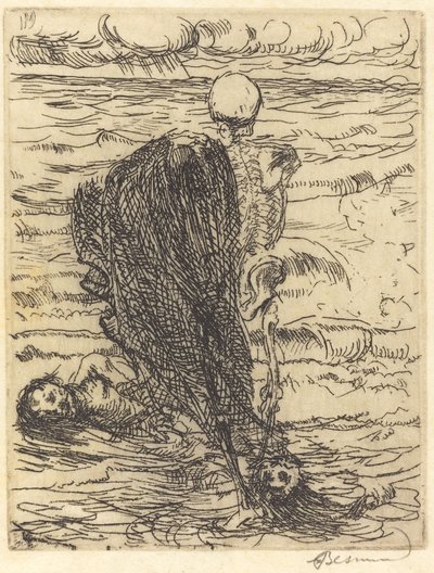 Gettare una rete da Albert Besnard