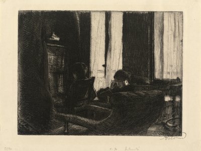 Intimità da Albert Besnard