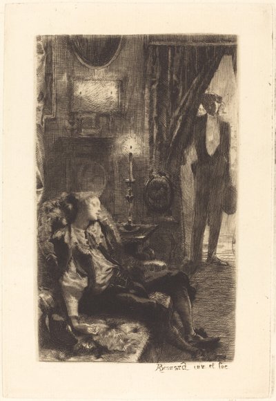 Iza che dorme da Albert Besnard