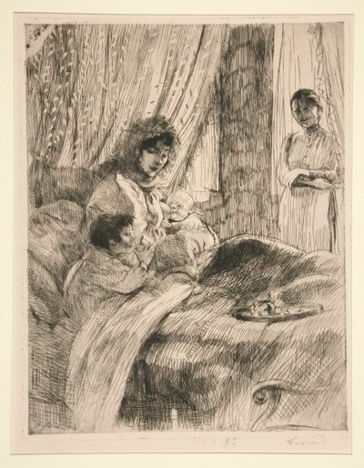 Le Déjeuner (o Maternità Felice) da Albert Besnard