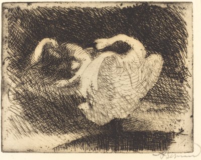 Leda che dorme da Albert Besnard