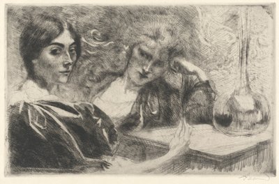 Tossicodipendenti da morfina da Albert Besnard