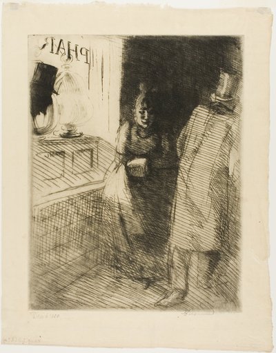 Prostituzione, targa dieci da Donna da Albert Besnard