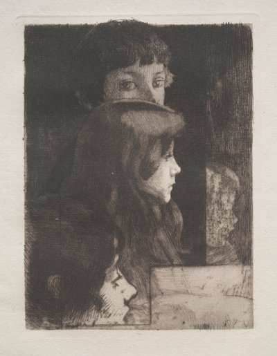 Studio di teste da Albert Besnard