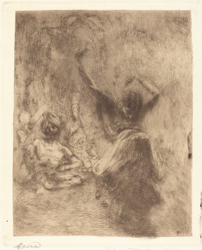 La Danzatrice di Tanjore da Albert Besnard