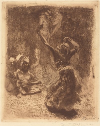 La Danzatrice di Tanjore da Albert Besnard