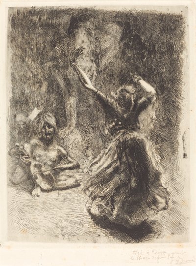 La Danzatrice di Tanjore da Albert Besnard