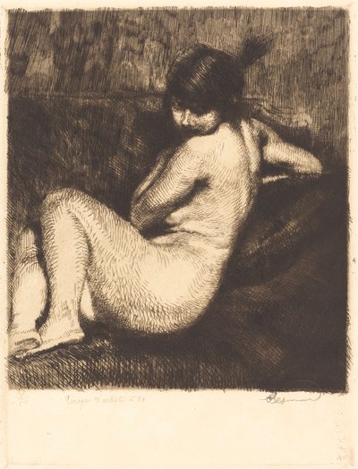 Il turbante piumato da Albert Besnard