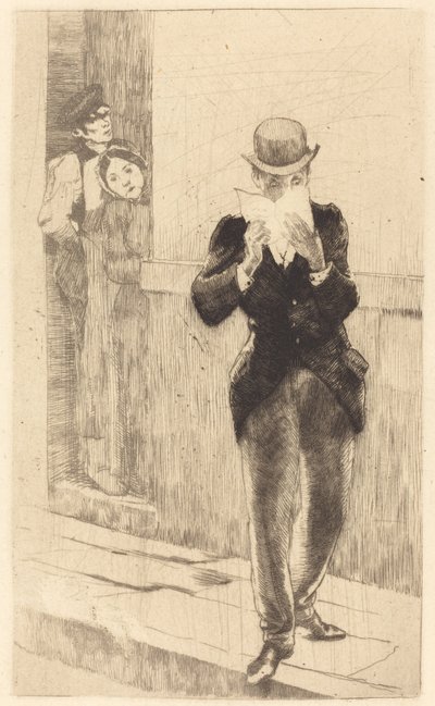 La lettera a Madame Henry da Albert Besnard