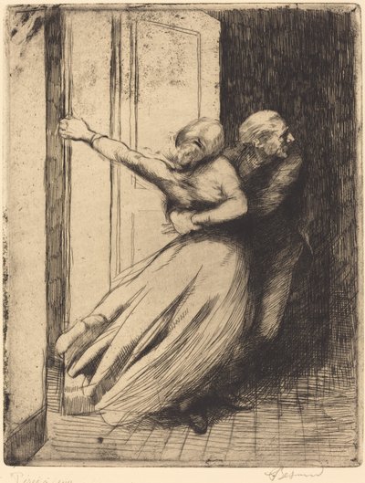 Lo stupro (Le Viol) da Albert Besnard
