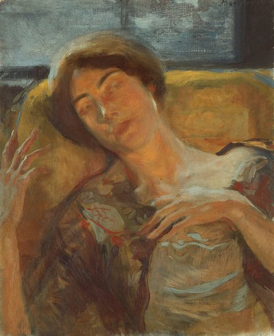 Testa di donna da Albert Besnard