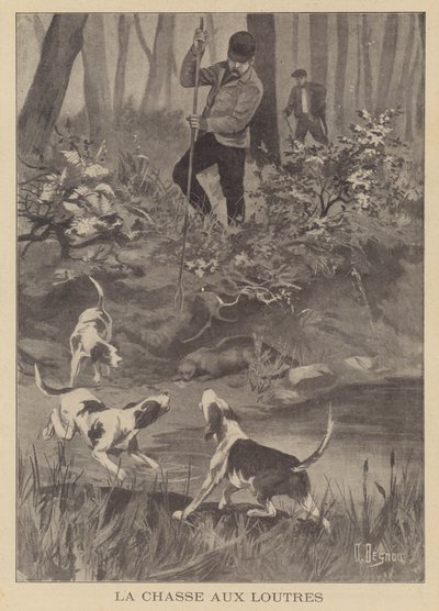 Caccia alle lontre da Albert Besnou
