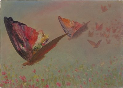 Farfalle con cavalieri da Albert Bierstadt