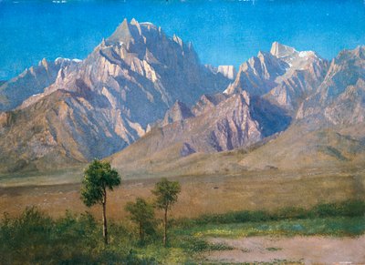 Campo Indipendenza, Colorado, 1873 da Albert Bierstadt
