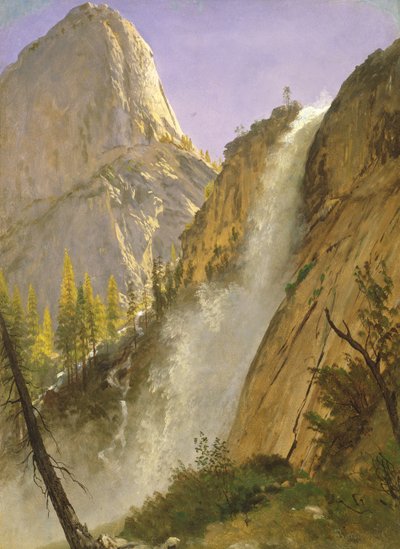 Liberty Cap, Yosemite Valley da Albert Bierstadt