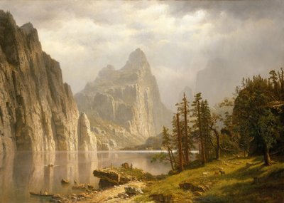 Fiume Merced, Valle dello Yosemite da Albert Bierstadt