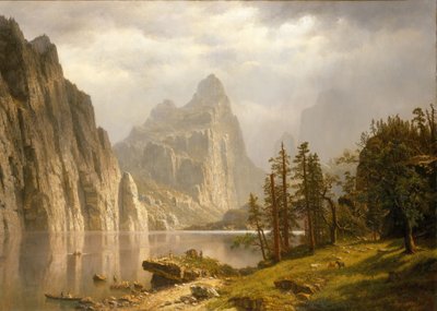 Fiume Merced, Valle di Yosemite da Albert Bierstadt