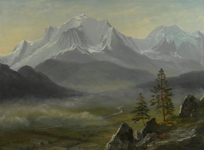 Il Monte Bianco da Albert Bierstadt