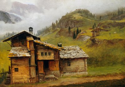 Casa di montagna da Albert Bierstadt