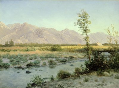 Paesaggio di prateria da Albert Bierstadt