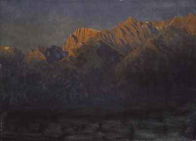Alba nelle Sierras da Albert Bierstadt