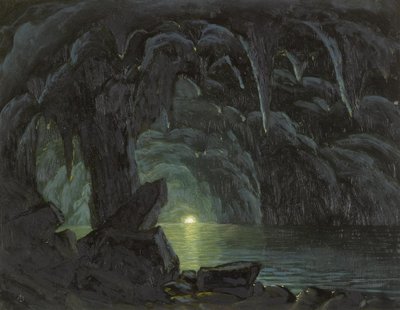 La Grotta Azzurra, Capri da Albert Bierstadt