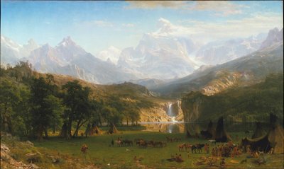 Le Montagne Rocciose, Landers Peak da Albert Bierstadt