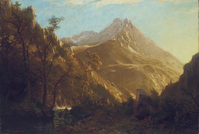 Montagne Wasatch da Albert Bierstadt