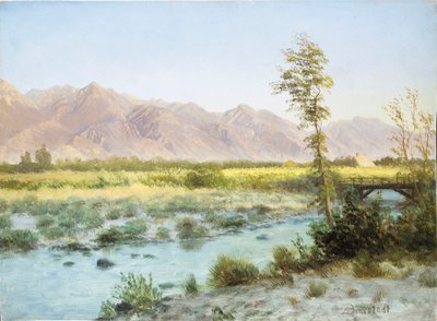 Paesaggio occidentale da Albert Bierstadt