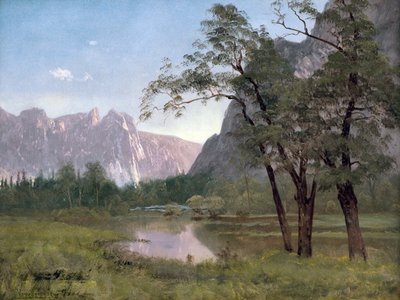 Valle di Yosemite da Albert Bierstadt