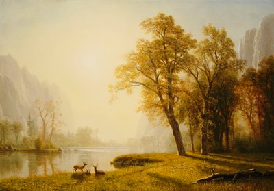 Valle di Yosemite da Albert Bierstadt