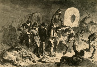 Ritirata dei Confederati da Shiloh, 1878 da Albert Bobbett
