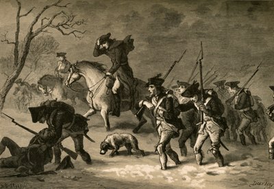 La Marcia della Valley Forge, 1877 da Albert Bobbett