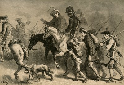 Rivolta della Yeomanry del New England, 1877 da Albert Bobbett